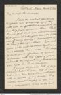 Nachlass Franz Steindachner, Brief von Thomas Hill an Franz Steindachner (08.04.1874), Inv.Nr. 223.01, Seite 1